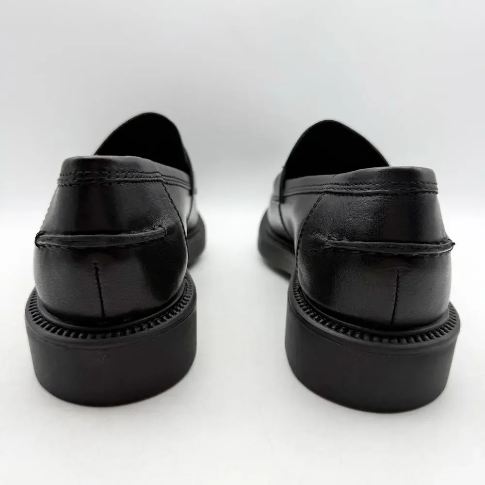 Vagabond Shoemakers Womens Alex Loafers EU 39 US 9 Black Leather NIB